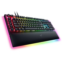 Razer BlackWidow V4 Pro RGB clavier gaming mécanique Noir, Layout DE (QWERTZ), Razer certified Mechanical Green Switches, 100%
