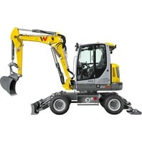 SIKU Super - Wacker Neuson EW65, Modèle réduit de voiture Jaune/gris, 3560