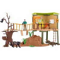 Schleich WILD LIFE Station d'aventures sauvages, Figurine Zoo, 3 an(s), Multicolore