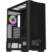 Thermaltake  boîtier midi tower Noir | 2x USB-A | 1x USB-C | RGB | Window