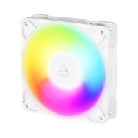 ARCTIC P12 Pro Reverse A-RGB ventilateur de boîtier Blanc, 120 x 120 x 27 mm, PWM