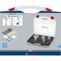 Bosch 2 608 576 669 accessoire pour meuleuse d'angle Régler, Jeu de mèches de perceuse Régler, Bosch, Noir, Gris, 5 pièce(s)