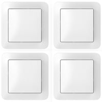 Bosch Interrupteur mural pour actionneurs intelligents, lot de 44er-Set Blanc