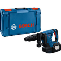 Bosch Marteau perforateur sans fil GSH 18V-5 Professional solo, 18 Volt, Marteau burineur Bleu/Noir
