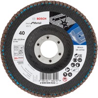 Bosch X571 Best for Metal, Meule d’affûtage Disque abrasif, Bois, 12,5 cm, Bosch, Noir, 1 pièce(s)