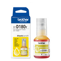 Brother BTD180Y Jaune Bouteille d'encre originale Original, Jaune, Brother, DCP-T580DW, DCP-T583DW, DCP-T780DW, 5000 pages, 1 pièce(s)
