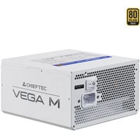 Chieftec Vega PPG-850-CW unité d'alimentation d'énergie 20+4 pin ATX ATX Blanc alimentation  850 watt Blanc, 1x 12V-2x6, 4x PCIe, 850 W, 100 - 240 V, 50/60 Hz, 20+4 pin ATX, 60 cm, 150,400 mm