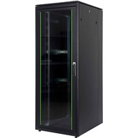 Digitus Armoire réseau de série Unique - 8 00 x1 000 mm (lxp), Armoire informatique Noir, Rack autonome, 42U, 800 kg, Verrouillage des touches, Noir