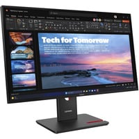Lenovo ThinkVision T27QD-40 Moniteur 27" Noir, 1x DisplayPort, 1x HDMI, 2x USB-C, 3x USB-A, 1x RJ-45, 120 Hz, 68,6 cm (27"), 2560 x 1440 pixels, Wide Quad HD, LED, 6 ms, Noir