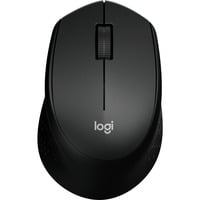 Logitech M330 Silent Plus, Souris Noir, Droitier, Mécanique, RF sans fil, 1000 DPI, Noir