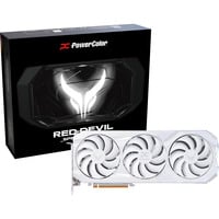 PowerColor Radeon RX 9070 XT Red Devil 16GB OC WHITE, Carte graphique Blanc