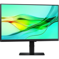 Samsung Écran PC Professionnel 24" ViewFinity S6 S60UD QHD 100Hz Moniteur Noir, 1x DisplayPort, 1x HDMI, 1x USB-C, 3x USB-A, 1x RJ-45, 61 cm (24"), 2560 x 1440 pixels, Quad HD, LED, 5 ms, Noir