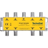 TechniSat 0022/3110 séparateur ou commutateur de câbles Diviseur de câbles Argent, Distributeur Argent, Diviseur de câbles, 75 Ohm, 5 - 2150 MHz, Argent, Femelle, 118 mm