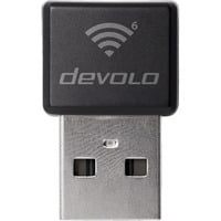 devolo WiFi 6 Stick nano 7270, Adaptateur WLAN Noir