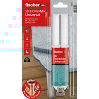 fischer GOW 2K PowerMix Colle Puissante Universelle 29 g Transparent