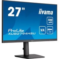 iiyama ProLite XUB2794HSU-B6 27" Moniteur Noir (Mat), HDMI, DisplayPort, Sound