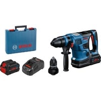 Bosch GBH 18V-34 CF Professional 500 tr/min SDS Plus 5,9 kg Noir, Bleu, Marteau piqueur Bleu/Noir, Perceuse à poignée pistolet, SDS Plus, Sans brosse, Noir, Bleu, 1,3 cm, 500 tr/min