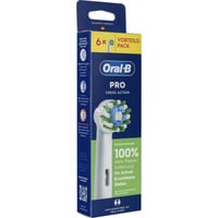Braun Oral-B Pro CrossAction têtes de rechange 6 pcs, Tête brosse à dent électrique Noir