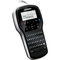 Dymo LabelManager Étiqueteuse Portable Rechargeable 280 | Clavier QWERTZ | Connectivité PC ou Mac, Étiqueteuse Noir/Argent, QWERTZ, D1, Transfert thermique, 180 x 180 DPI, 15 mm/sec, Noir, Argent