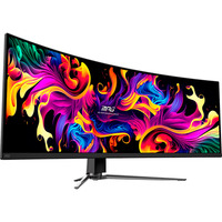MSI MPG 491CQPDE QD-OLED Reconditionné 49" Moniteur UltraWide gaming incurvé Noir, 1x DisplayPort, 2x HDMI, 1x USB-C, 2x USB-A, 144 Hz
