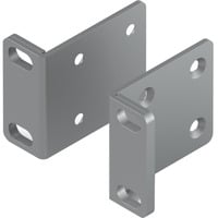 Ubiquiti UACC-Rack-Ear-1U, Support Argent