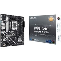 ASUS PRIME H810M-A-CSM Intel H810 LGA 1851 (Socket V1) micro ATX carte mère socket 1851 Intel, LGA 1851 (Socket V1), Intel Core Ultra (Series 2), LGA 1851, DDR5-SDRAM, 128 Go