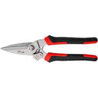 BESSEY Cisaille combinée D52-2, avec poignée 2K, Sécateur Noir/Rouge