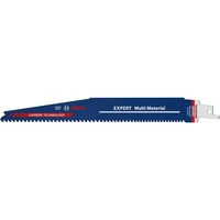 Bosch 2 608 900 393 Lame de scie sauteuse, à chantourner et sabre Lames de scie sabre Carbone 10 pièce(s) Lames de scie sabre, Fonte, Bois de construction avec clous, Plastique, Bois avec clous, Carbone, Bleu, 17,5 cm, 4 mm