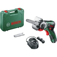 Bosch EasyCut 12 NanoBlade, Scie à chaîne Vert/Noir, Batterie incluse