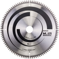 Bosch Lames de scies circulaires Multi Material, Lame de scie 25,4 cm, Bosch, 1,08 kg, 1 pièce(s)