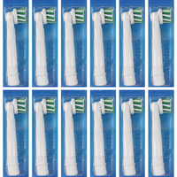 Braun CrossAction 12 pièce(s) Blanc, Tête brosse à dent électrique Blanc, 12 pièce(s), Blanc, 3 mois, Oral-B, Boîte