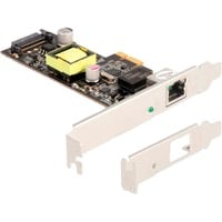 DeLOCK Carte PCI Express x1 vers 1 x 2,5 Gigabit LAN PoE+, Carte réseau 