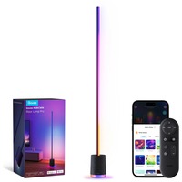 Govee Lampe sur pied RGBICWW Pro, Lumière LED Noir