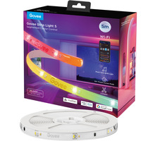 Govee Strip Light S 5 Meter, Bande LED Eclairage intelligent par bande, Wi-Fi/Bluetooth, Blanc, 802.11b, 802.11g, Wi-Fi 4 (802.11n), Multi, 16000000 couleurs