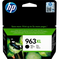 HP 963XL Cartouche d'encre noire authentique, grande capacité grande capacité, Rendement élevé (XL), Encre à pigments, 47,86 ml, 2000 pages, 1 pièce(s)