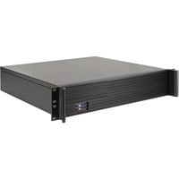 Inter-Tech IPC 2U-K-240L boîtier rack Noir | 2x USB-A