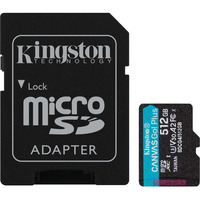 Kingston SDCG4/512GB, Carte mémoire Noir