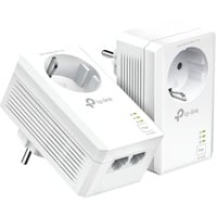 TP-Link TL-PA7027P KIT Adaptateur réseau CPL 1000 Mbit/s Ethernet/LAN Blanc 2 pièce(s), Powerline Blanc, 1000 Mbit/s, IEEE 1901, IEEE 802.3, IEEE 802.3u, Type E / F, Gigabit Ethernet, 10,100,1000 Mbit/s, HomePlug AV2