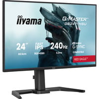 iiyama G-Master GB2471HSU-B1 Red Eagle 23.8" Moniteur gaming Noir (Mat), 1x DisplayPort, 2x HDMI, 1x USB-C, 1x USB-A, 240 Hz, 60,5 cm (23.8"), 1920 x 1080 pixels, Full HD, Noir