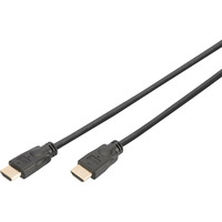 Digitus Câble de connexion HDMI Premium High Speed, avec Ethernet, UHD 4K Noir