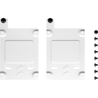 Fractal Design FD-A-BRKT-002 Compartiment pour ordinateur Universel, Cadre de montage Blanc, Universel, Acier, Blanc, 2.5", Define 7 Define 7 XL, 70 mm