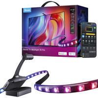 Govee TV Backlight 3 Pro, Bande LED Eclairage intelligent par bande, Wi-Fi/Bluetooth, Noir, LED, Multi, 337 lm