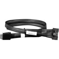 Icy Dock MB302L-B - Câble MCIO x8 vers 2x OCuLink x4 - SFF-TA-1016 vers SFF-8611 - PCIe 4.0