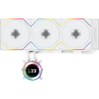 Lian Li Hydroshift II LCD-C 360TL sans fil, Watercooling Blanc