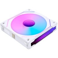 Lian Li Reverse Blade ventilateur de boîtier RGB  Blanc, 140 x 142 x 25 mm, PWM