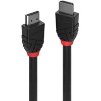 Lindy Câble HDMI standard, Black Line, 7.5m Noir, Black Line, 7.5m, 7,5 m, HDMI Type A (Standard), HDMI Type A (Standard), 10,2 Gbit/s, Noir