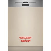 Neff S145EVS04E lave-vaisselle Entièrement intégré 14 couverts Acier inoxydable brossé, Entièrement intégré, Taille maximum (60 cm), Acier brossé, Acier inoxydable, 14 couverts, B