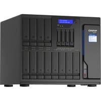 QNAP TVS-h1688X NAS Tower Intel® Xeon® W-1250 32 Go DDR4 0 To QuTS hero Noir NAS, Tower, Intel® Xeon®, W-1250, 32 Go, DDR4