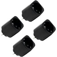 Shelly Plug M Gen3, Switch socket Noir