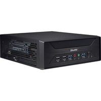 Shuttle XPC slim Barebone XH510G - S1200, Intel H510, 1xDP, 1xHDMI, 1x PCI-E 16X, 1x LAN, 1x 2.5", 2x M.2, fonctionnement permanent 24/7 Noir, Intel H510, 1xDP, 1xHDMI, 1x PCI-E 16X, 1x LAN, 1x 2.5", 2x M.2, fonctionnement permanent 24/7, PC type barebone, Intel H510, LGA 1200 (Socket H5), DDR4-SDRAM, M.2, Série ATA III, 180 W